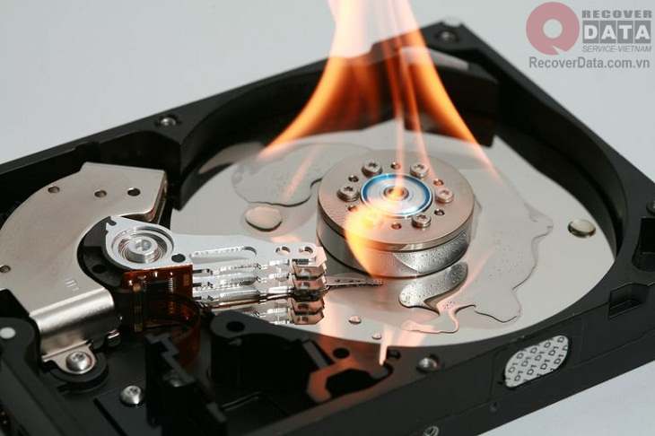 Những nguyên nhân phổ biến khiến ổ cứng bị cháy