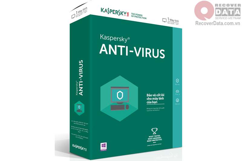 Diệt virus tống tiền bằng Kaspersky Anti Virus