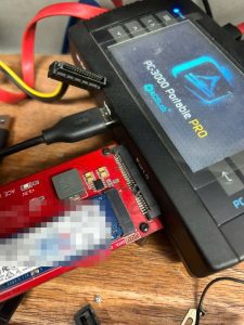 Khôi phục dữ liệu SSD bằng PC-3000 Portable PRO